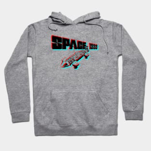 Retro 3D Glasses Style - Space: 1999 Hoodie